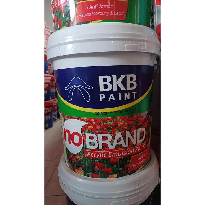 Cat Tembok Nobrand BKB Paint Putih 20kg