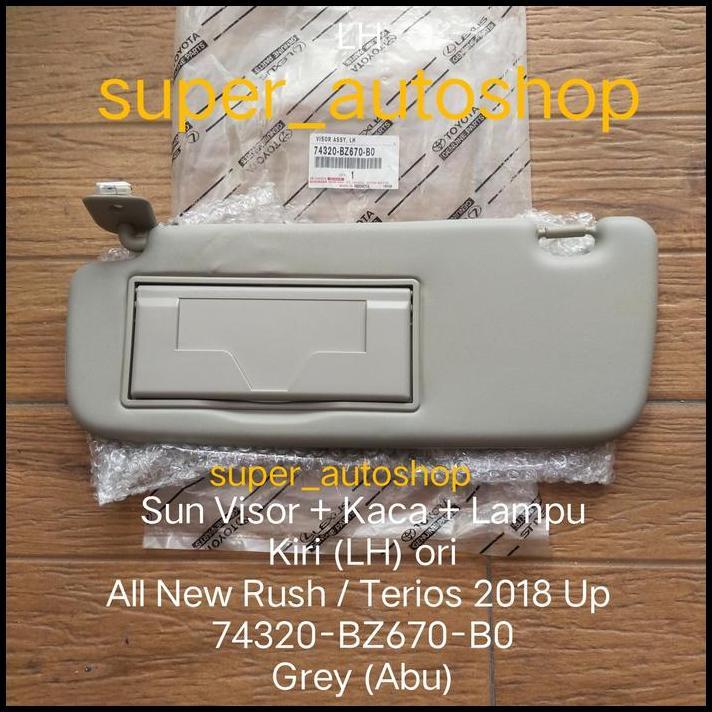 DISKON SUN VISOR + KACA + LAMPU KIRI (LH) ALL NEW RUSH / TERIOS 2018 UP ORI 1 