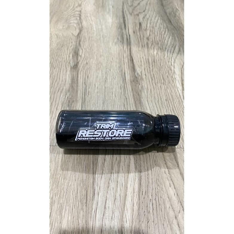 Terbaru Trim Restore Penghitam Body Kasar  Ban Motor Mobil Permanent Pengkilat Body Doff (100 Ml)