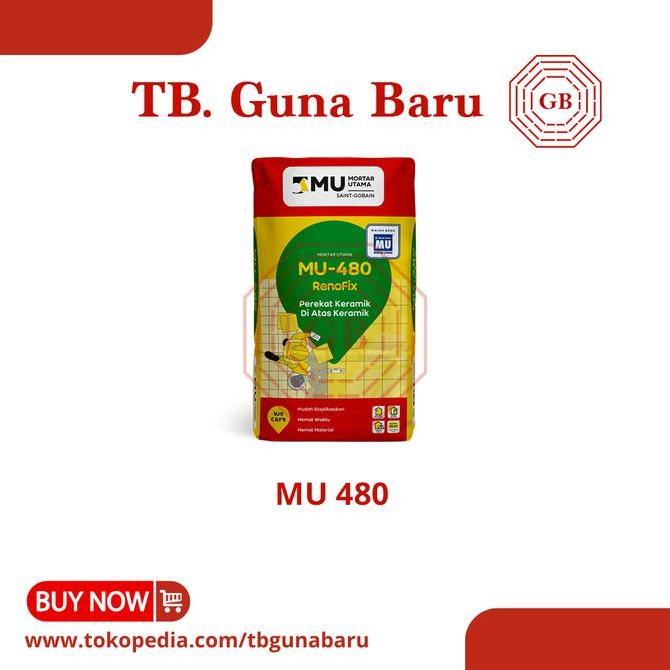 MU 480 Semen Perekat Keramik diatas Keramik/ Renofix 25 Kg
