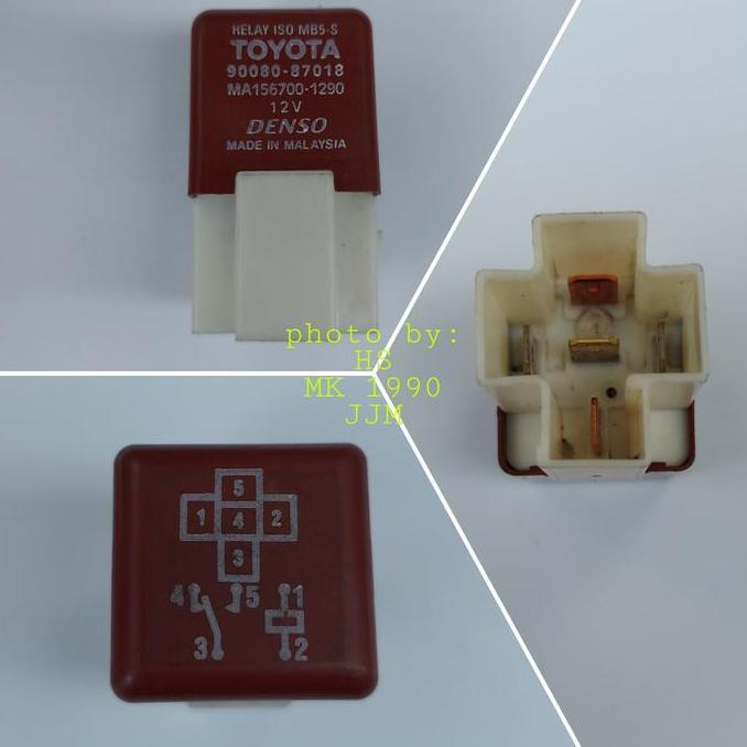 Murah Relay Fuse Box Ac Kaki 5 Coklat Corona Absolute 2000Cc