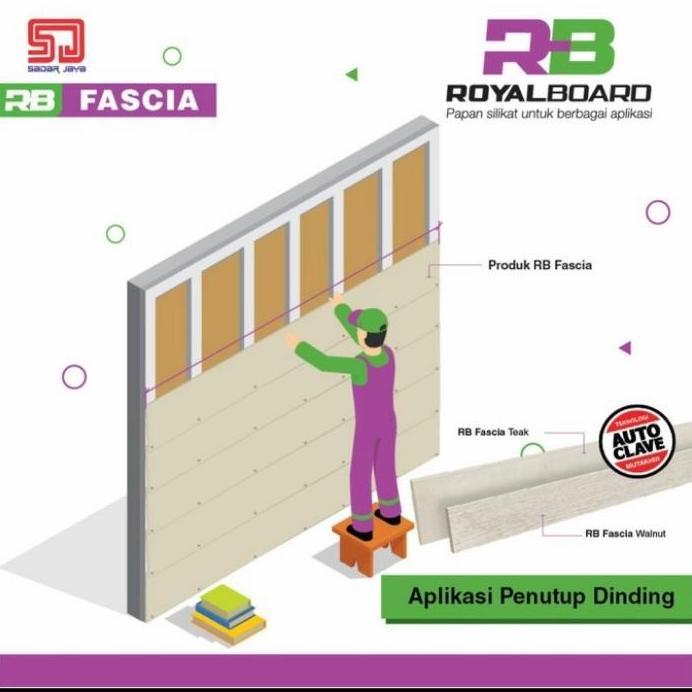 LISPLANG ROYAL POLOS 10CM / LISPLANG GRC ROYAL / LISPLANK POLOS 8MM