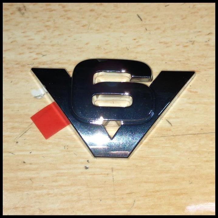 TERLARIS FORD GENUINE PARTS EMBLEM V6 FORD ESCAPE 3.000CC E11851771 