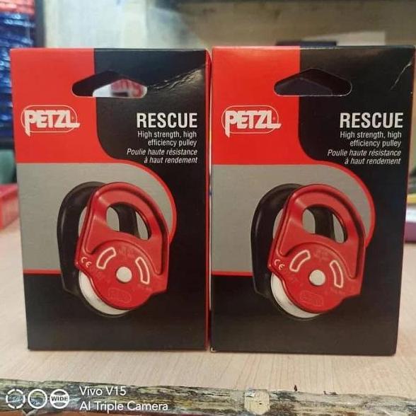 PETZL RESCUE PULLEY / KATROL RESCUE PETZL - PETZL