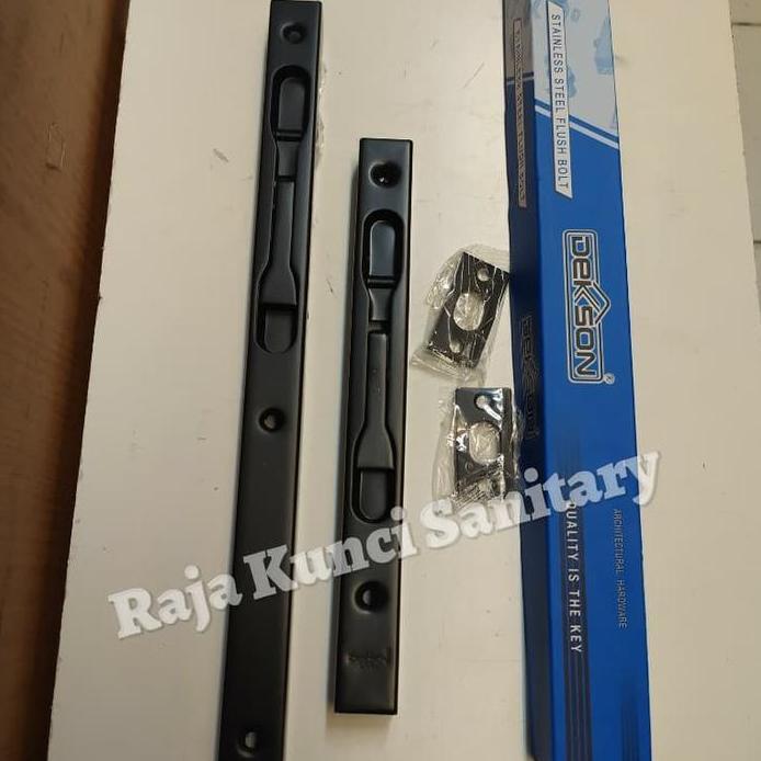 Grendel Tanam Dekson HITAM FBP 040 8"/12"/Gendel Dekson SUS 304