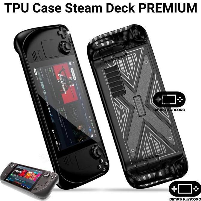 Ready TPU Case Steam Deck PREMIUM silicone silikon cover bumper shockproof steam deck lcd oled