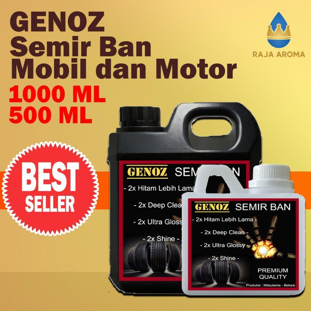 Unik Semir Ban Premium 2X Lebih Kental Genoz - Semir Ban Mobil - Semir Ban Motor