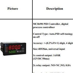 Murah Process Controller Mcr490 4-20Ma
