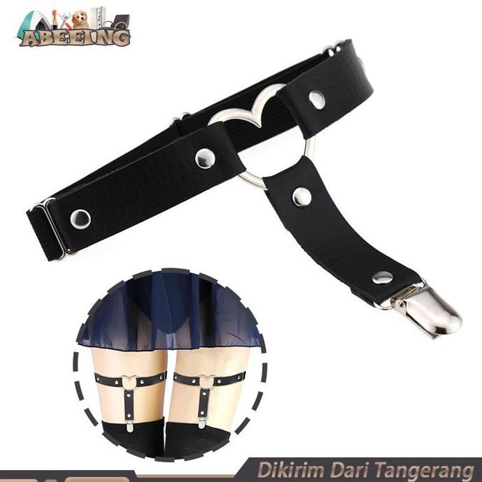 OSCHAR Garter Jepit Stocking 1pcs Penjepit Stocking Hitam Garter Belt