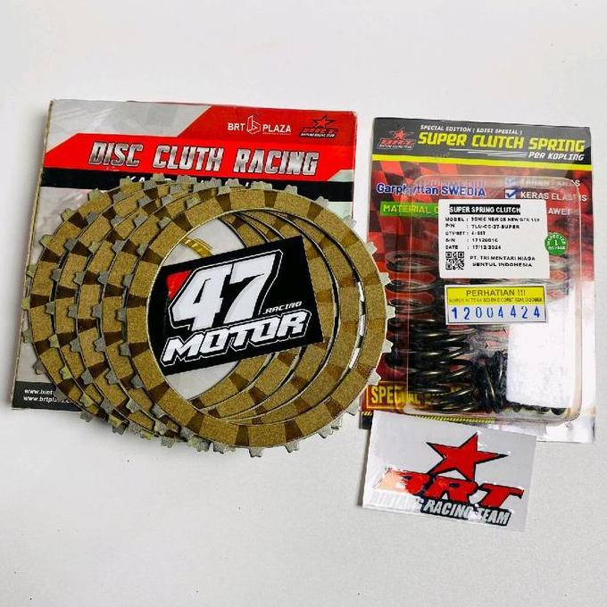 Paket Kampas & Per Kopling BRT Super Oteva Sonic 150 New Cb Cbr 150R