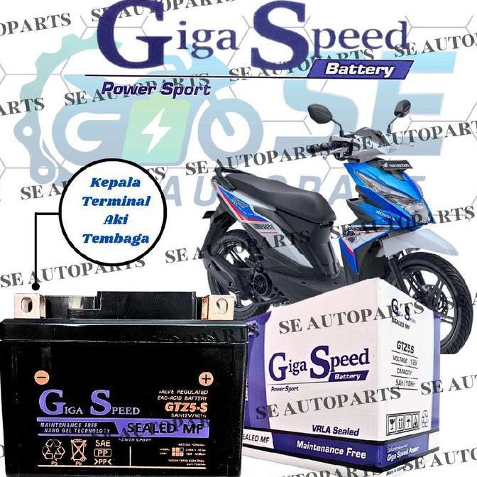 Aki Motor Full Kering Beat FI , Beat Karbu , Beat ESP , Scoopy FI , Mio Soul GT , Genio , Supra X125