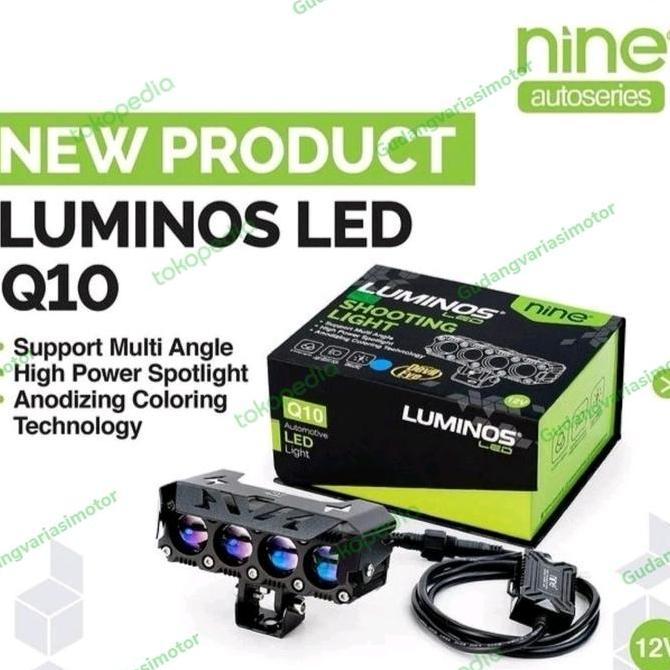 luminos led Q10 satuan, lampu tembak laser super terang...