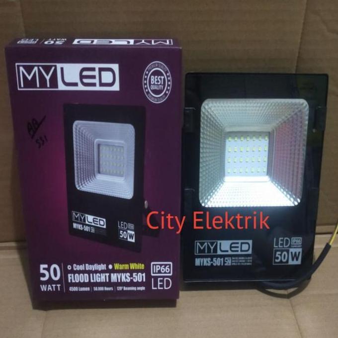 Lampu Sorot / Lampu 50 Watt MY LED ( Putih )