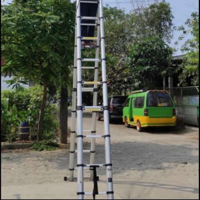 Sale Tangga Double Teleskopik 9 Meter Denko Tipe Tlb 12
