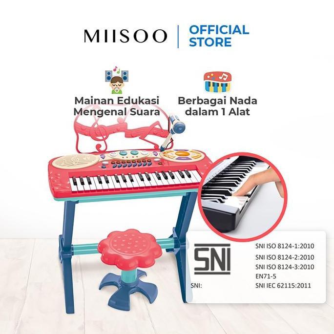 BLOCHEA MIISOO Piano Electronic Organ Toys /piano elektrik/piano electronik Piano Anak