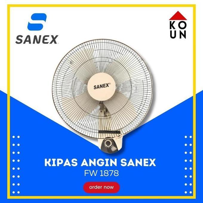 KIPAS ANGIN LISTRIK SANEX 1878 18" FW 1878 / FW1878 / FW-1878