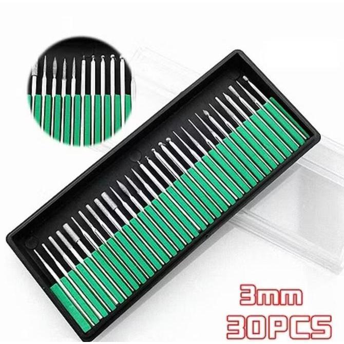 BLOCHEA ALLIANCE Alat Ukir Mata Grafir Kayu Gelas Kaca Batu Giok Besi Plastik