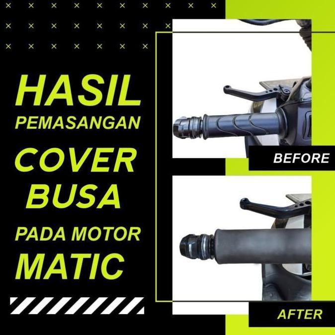 COVER HANDLE MOTOR. COVER STANG MOTOR. STANG HAND GRIP BUSA PREMIUM