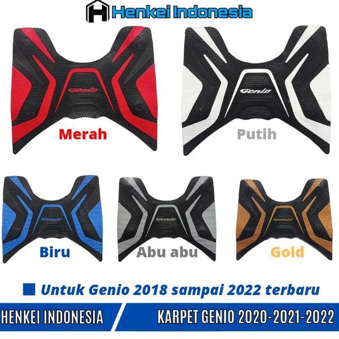 Monster Alas Kaki Motor Genio - Karpet Motor Genio 2019 2020 2021 2022 2023