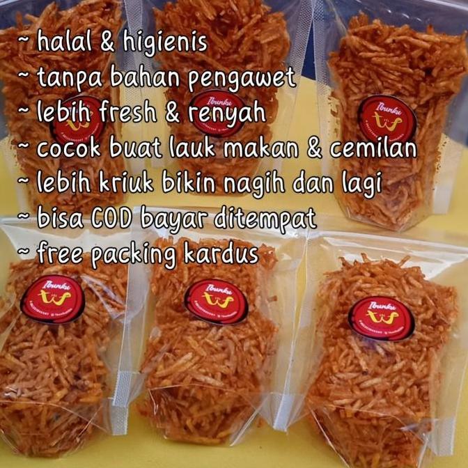 KENTANG MUSTOFA/ KERING KENTANG / PEDAS MANIS 1 kg