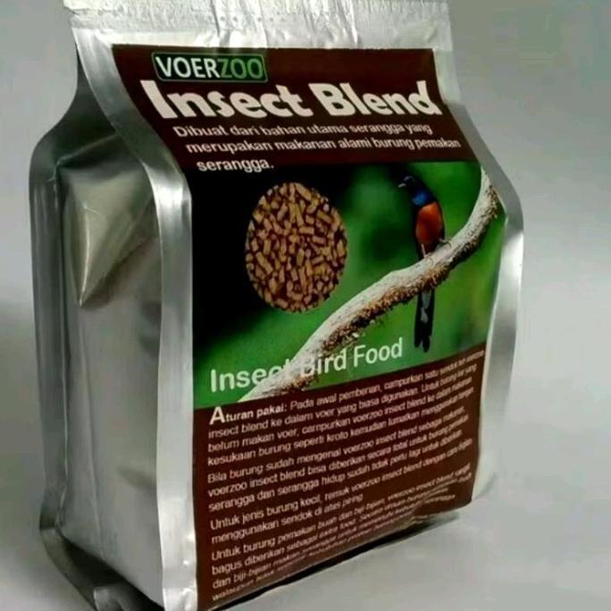 Dbutsu- Voer Insect Blend Voer Burung Murai Voerzoo Insect Blend Tinggi Protein 225 Gr