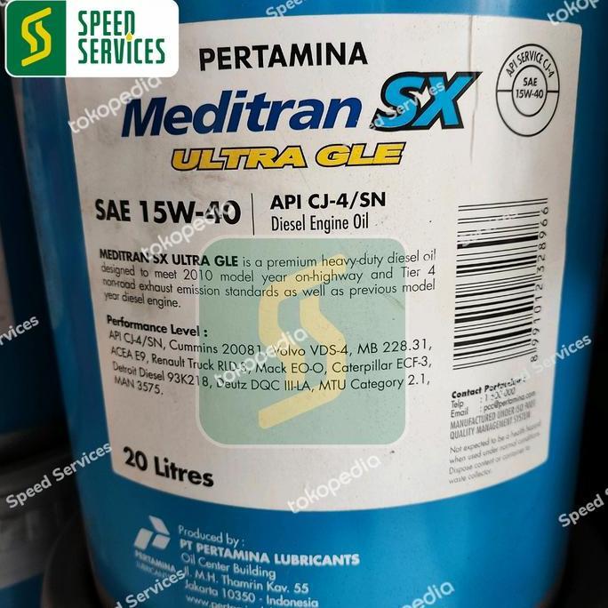 New- Msx Ultra Gle/ Meditran Sx Ultra Gle Api Cj-4/Sn - Repack