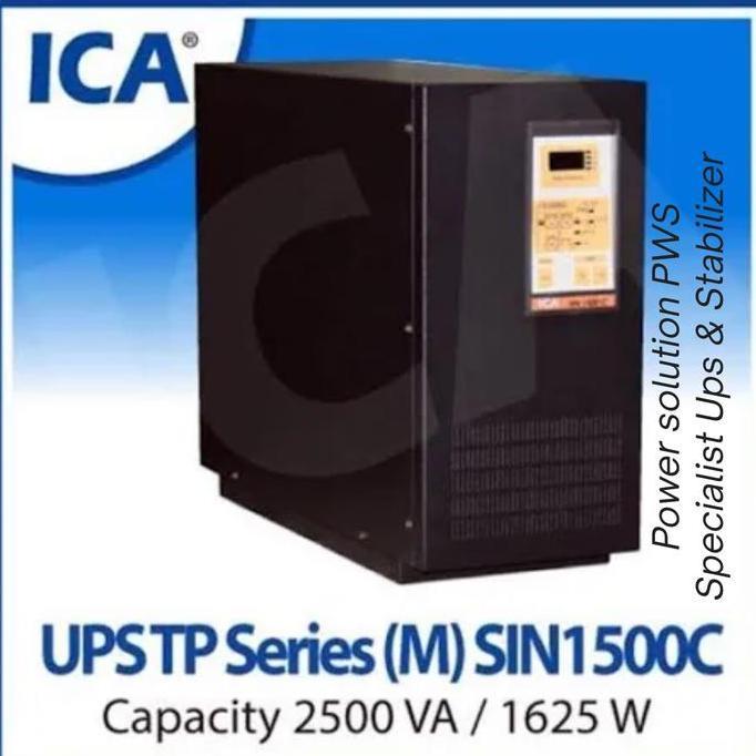Ups Ica Sin 1500c Sin1500c 2500Va 1625w Online Pure Sinewave Travo Murah