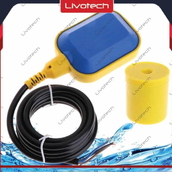 Float Switch Sensor Pelampung Pompa Air Celup 2 meter Fluid Level Otomatis Toren