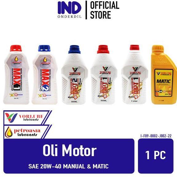 New- Oli Motor Max Mpt 1 2 Matic Petroasia Vorlube Oil Minyak Motor Manual