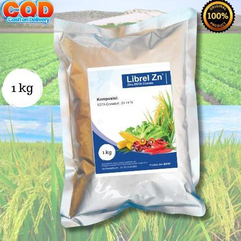 Librel Zn Zn Edta 15% Basf = 1 Kg Terbaru !!!