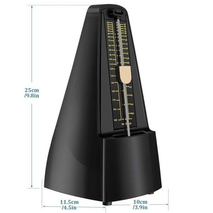 Mechanical Metronome Metronome Mekanik Tanpa Baterai