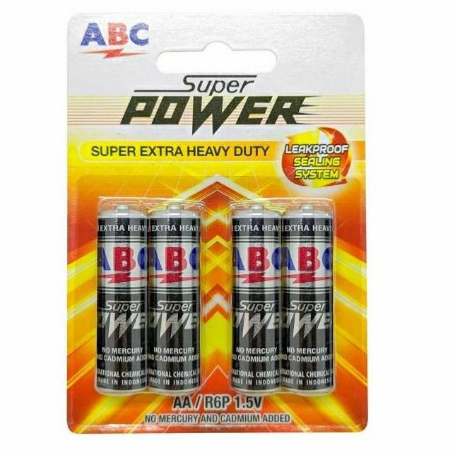 ABC Super Power Baterai AA 4pcs