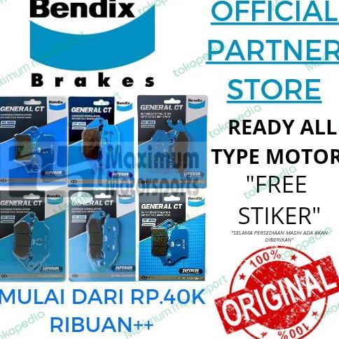 BENDIX KAMPAS REM/KAMPAS REM BENDIX VARIO/BEAT/NMAX/AEROX/NINJA/MIO