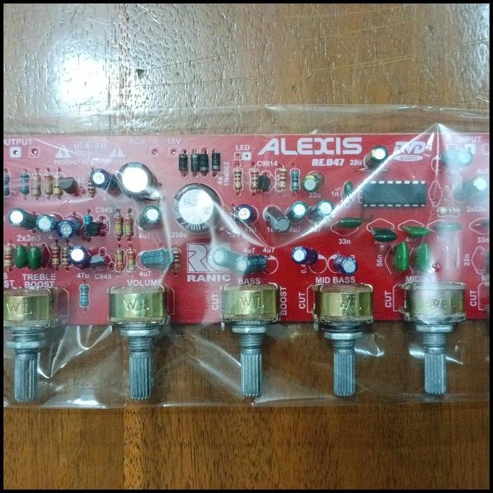 BEST DEAL 1248 KIT MODULE MODUL TONE TUNE CONTROL ALEXIS STEREO PLUS EQUALIZER