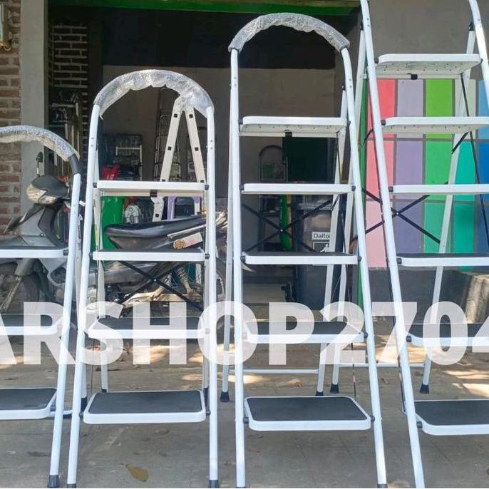 PROMO Dalton ML 406E tangga lipat besi 6 step 1.45m kokoh