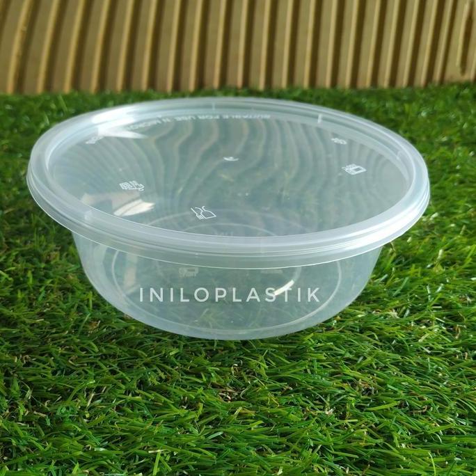 Thinwall DM 650ml Round Bowl / Thinwall Bulat Food Container 650 ml RB - 25pcs