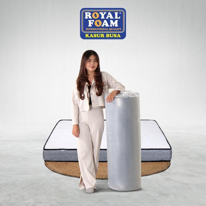 Kasur Busa Vakum Anak Kos Royal Foam Stamina Lite (Bonus Bantal dan Sprei)