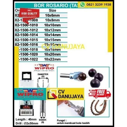 BEST DEAL MATA BOR TASBIH SIZE 10 X 10 MM WIPRO 