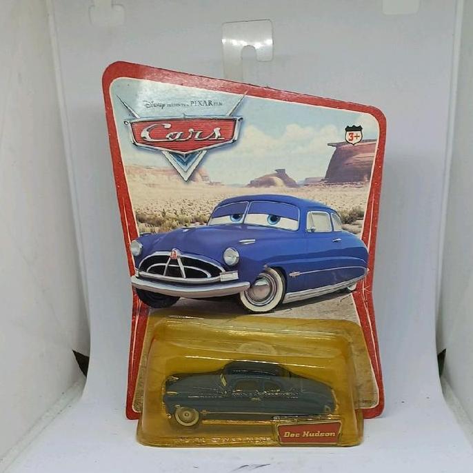 disney pixar cars doc hudson hornet 2005 06 wave 1 release by mattel diecast 1/55 (s)