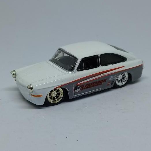 jada toys 1965 volkswagen 1600tl 1600 tl fastback  vdubs loose diecast 1/64 (s)