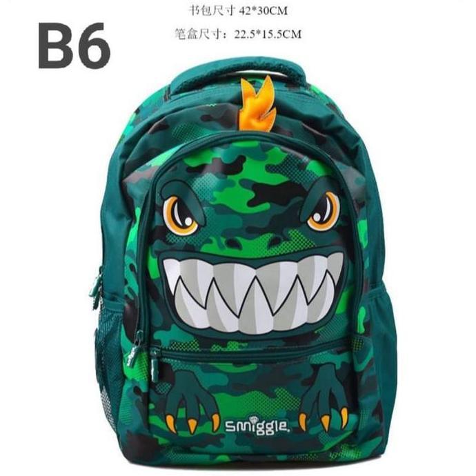 Tas Anak Smiggle Backpack Sekolah SD Smigle Laki-laki Perempuan