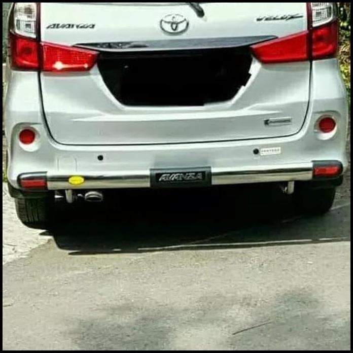 TERBARU TANDUK BELAKANG BEMPER BELAKANG STENLIS MOBIL  AVANZA / XENIA BAHAN STENLIS