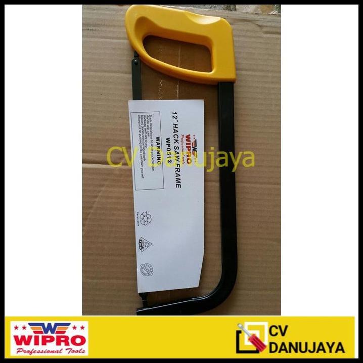 TERBARU GERGAJI BESI 12"" WIPRO/ HACKSAW FRAME WIPRO / GAGANG GERGAJI BESI 12"" 