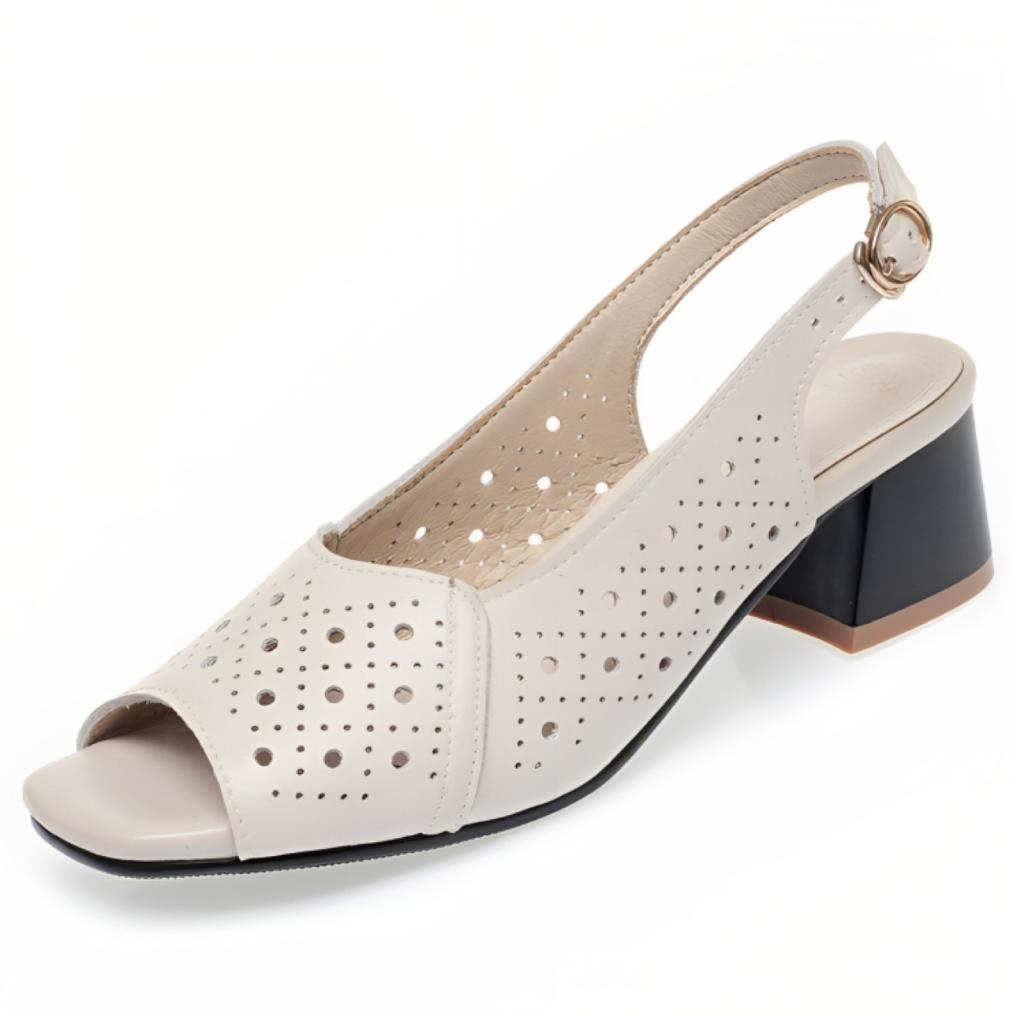 Sepatu Wanita Hak 5 Cm Tali Belakang Elegan