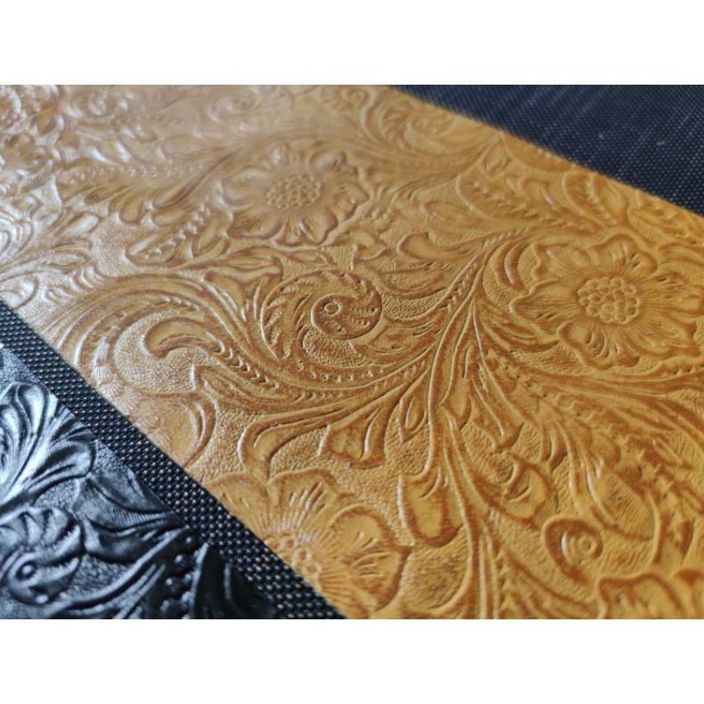 Grip Billiard Kulit Embos