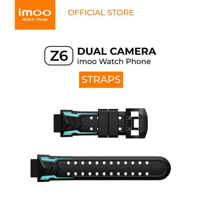 imoo Strap Z6 (Bisa untuk Y1 Z1 Z7) Original Tali Jam Tangan Smartwatch Rubber