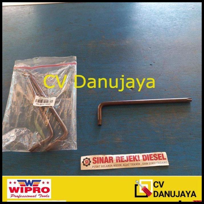 BEST DEAL KUNCI L BINTANG TORX T40 LUBANG WIPRO LONG MODEL PANJANG GZ !