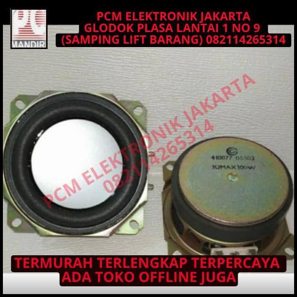 HOT DEAL SPEAKER SPEKER 3INCH 3 INCH WOFER MAGNET BESAR BUAT MP3 BOX 1SET 2PC 
