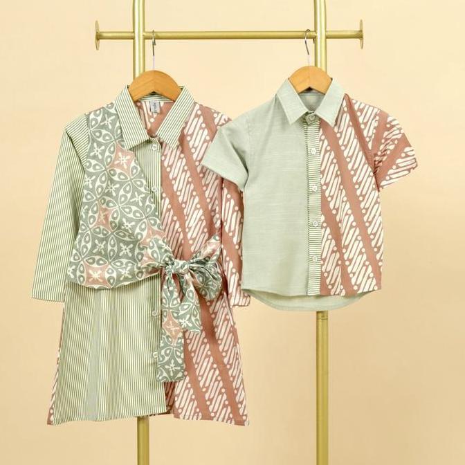 Kemeja anak dan Dress Batik anak aqila.clothing A1132