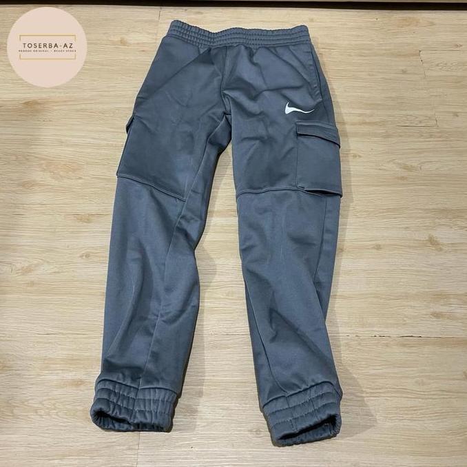 Nike Celana Panjang Anak NYA Therm Fit Cargo Pants Original Size M & L untuk Usia 5-7 Tahun